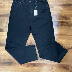 Adriano Goldschmied size 12 black denim jeans